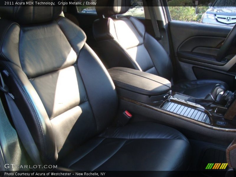 Grigio Metallic / Ebony 2011 Acura MDX Technology