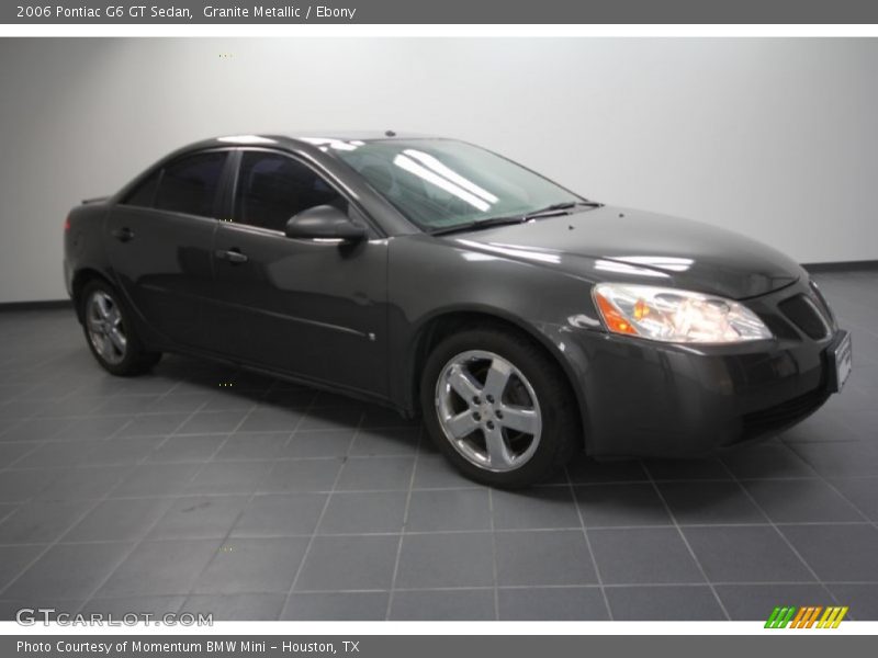 Granite Metallic / Ebony 2006 Pontiac G6 GT Sedan