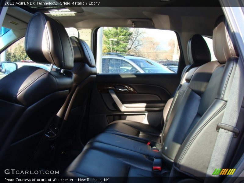 Grigio Metallic / Ebony 2011 Acura MDX Technology