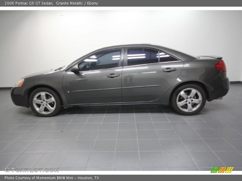 Granite Metallic / Ebony 2006 Pontiac G6 GT Sedan