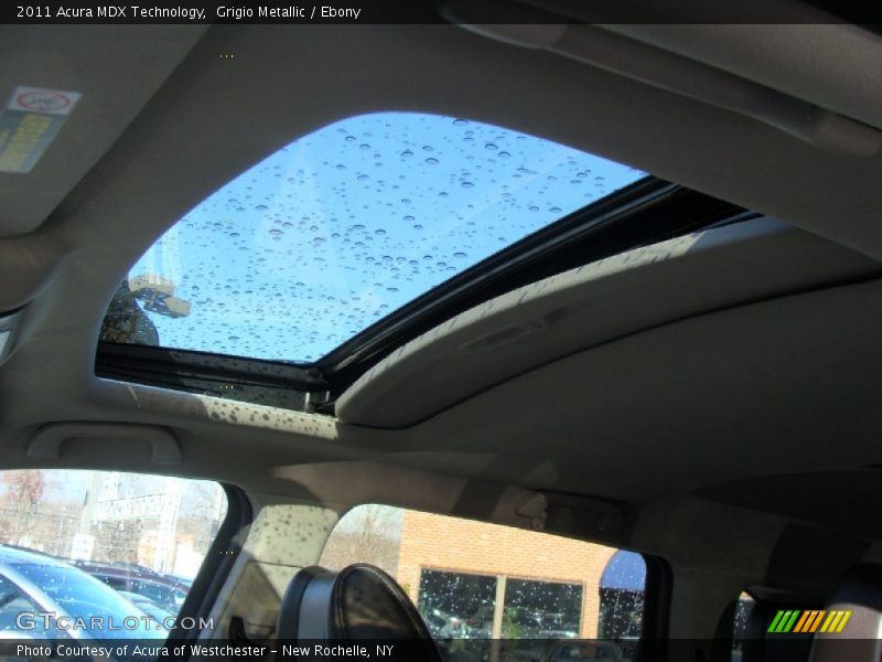 Grigio Metallic / Ebony 2011 Acura MDX Technology