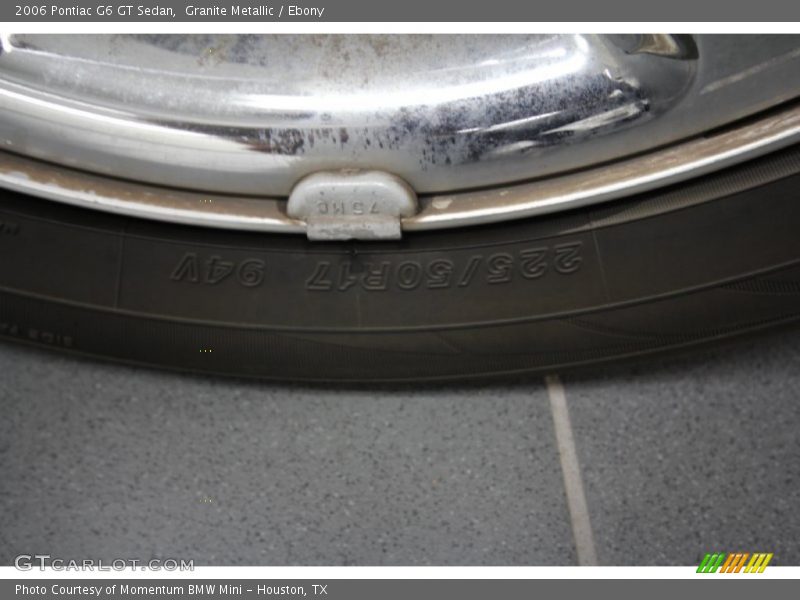 Granite Metallic / Ebony 2006 Pontiac G6 GT Sedan