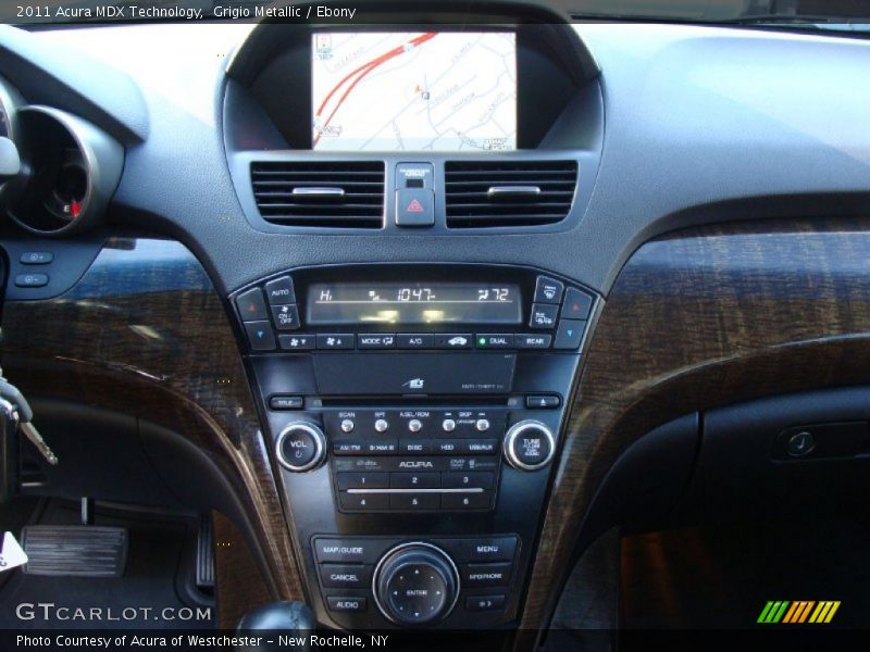 Grigio Metallic / Ebony 2011 Acura MDX Technology