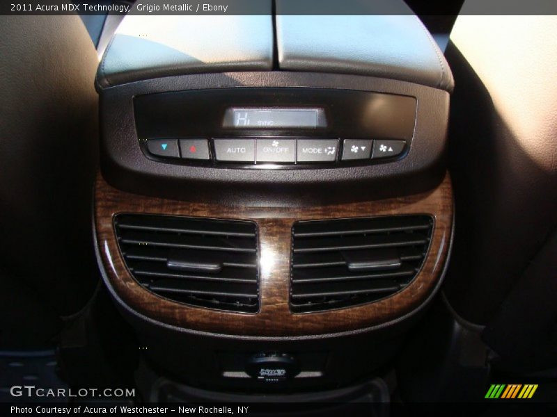 Grigio Metallic / Ebony 2011 Acura MDX Technology
