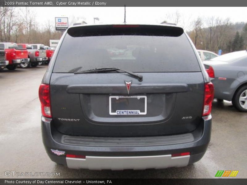 Cyber Gray Metallic / Ebony 2009 Pontiac Torrent AWD
