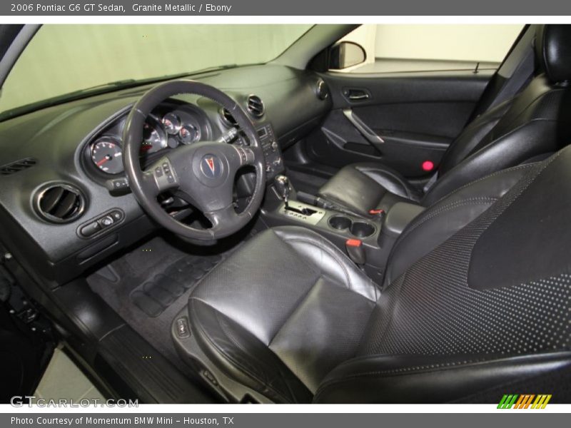 Granite Metallic / Ebony 2006 Pontiac G6 GT Sedan