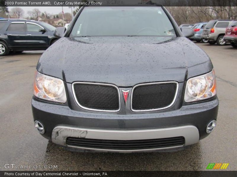 Cyber Gray Metallic / Ebony 2009 Pontiac Torrent AWD