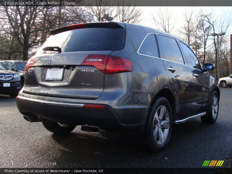 Grigio Metallic / Ebony 2010 Acura MDX