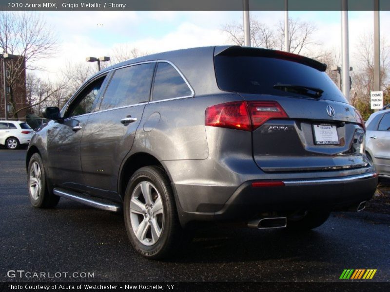 Grigio Metallic / Ebony 2010 Acura MDX