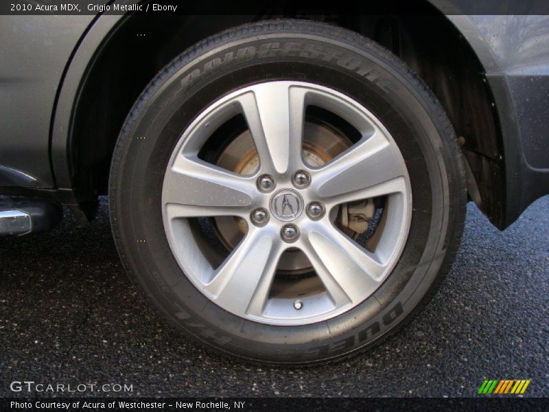 Grigio Metallic / Ebony 2010 Acura MDX