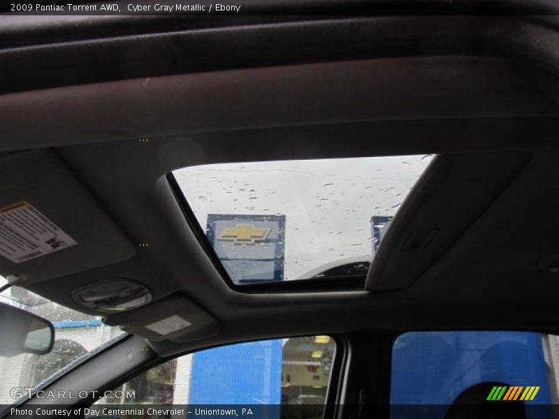 Cyber Gray Metallic / Ebony 2009 Pontiac Torrent AWD