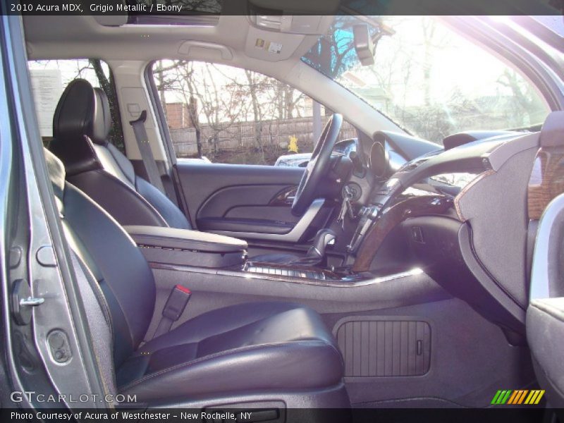 Grigio Metallic / Ebony 2010 Acura MDX
