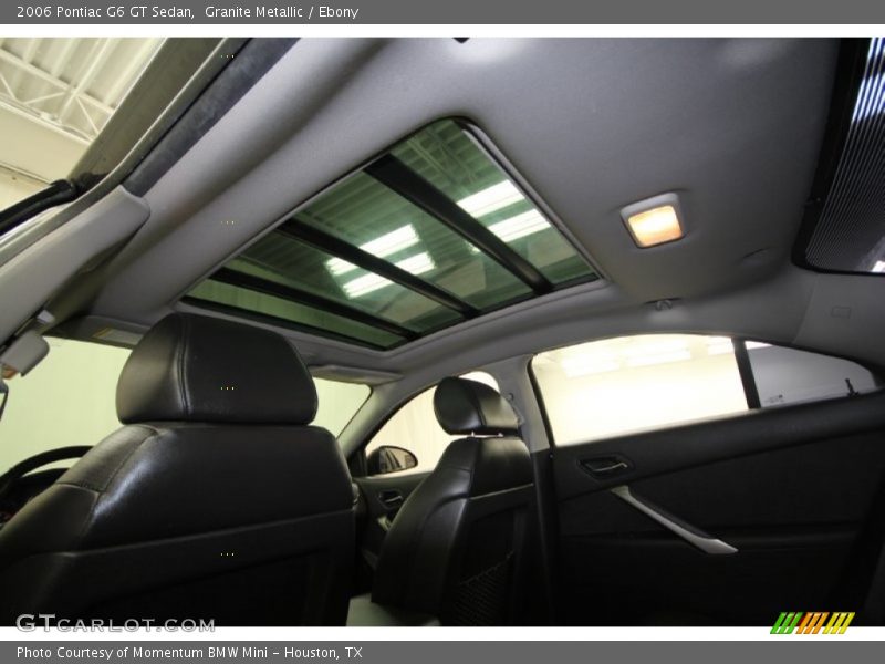 Granite Metallic / Ebony 2006 Pontiac G6 GT Sedan