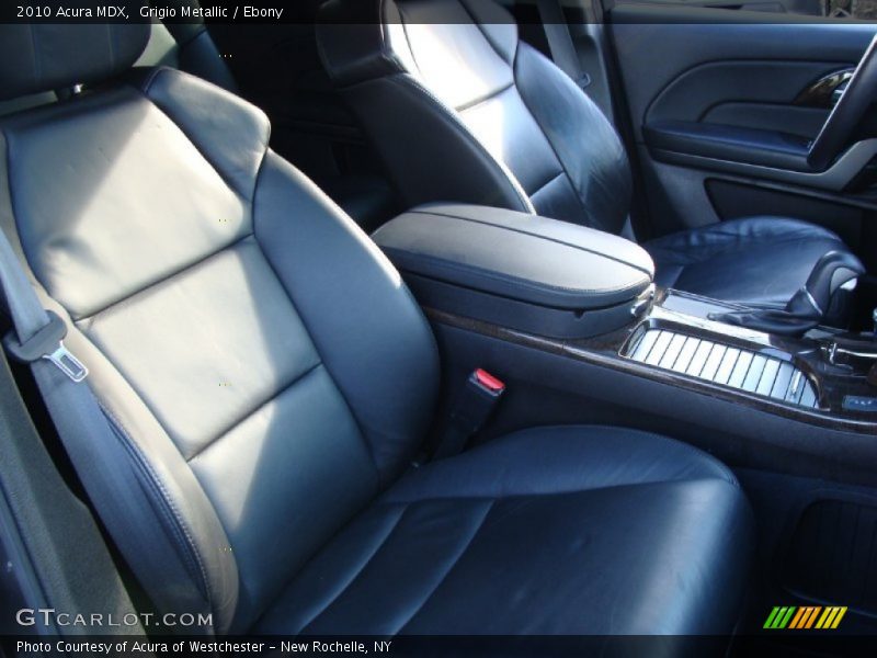 Grigio Metallic / Ebony 2010 Acura MDX