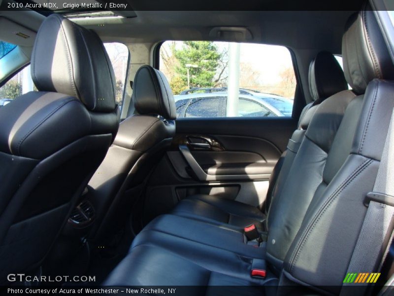 Grigio Metallic / Ebony 2010 Acura MDX