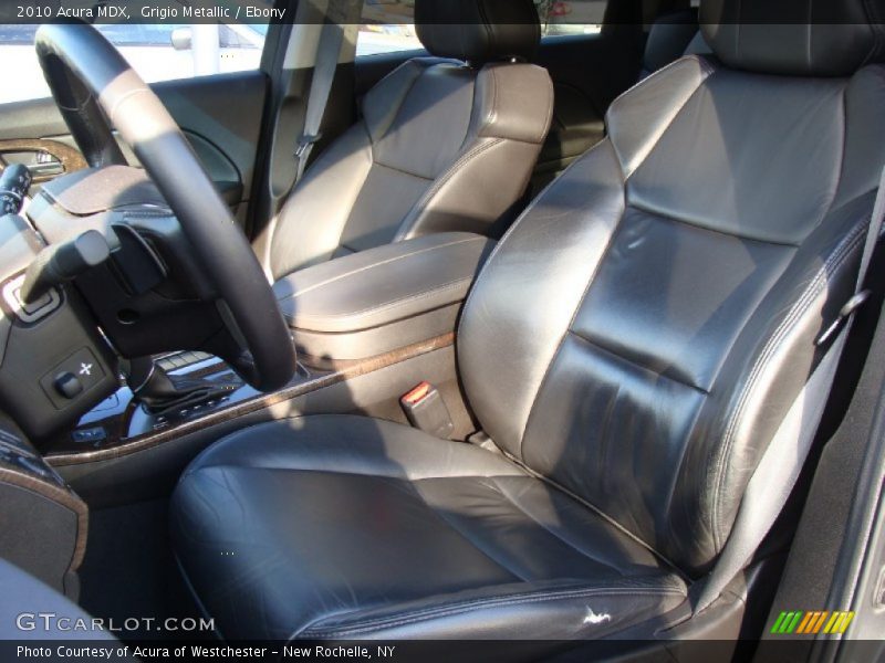 Grigio Metallic / Ebony 2010 Acura MDX