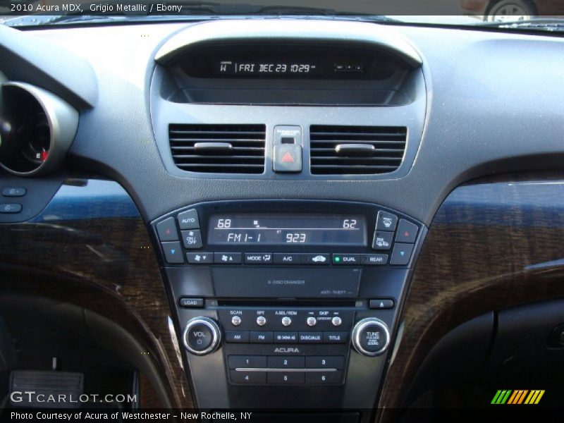 Grigio Metallic / Ebony 2010 Acura MDX