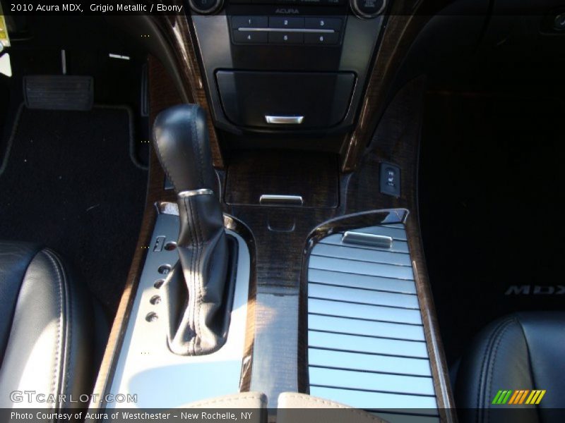 Grigio Metallic / Ebony 2010 Acura MDX
