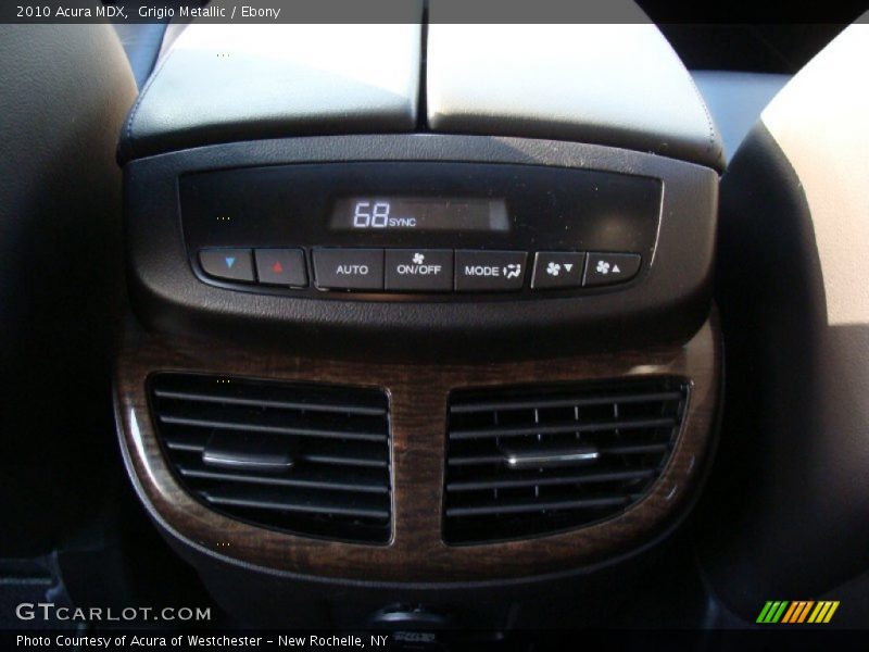 Grigio Metallic / Ebony 2010 Acura MDX