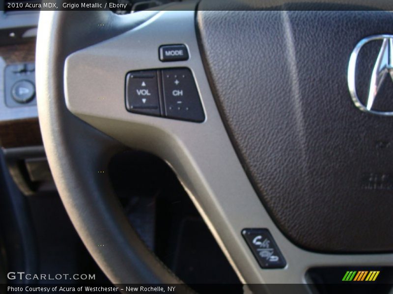 Grigio Metallic / Ebony 2010 Acura MDX