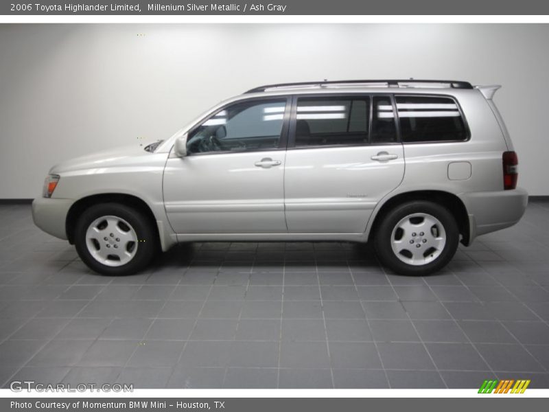 Millenium Silver Metallic / Ash Gray 2006 Toyota Highlander Limited