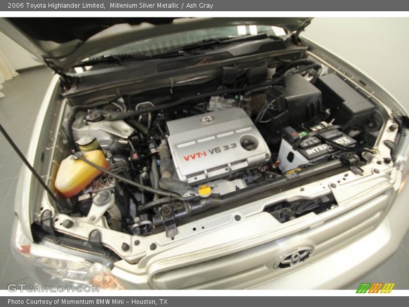Millenium Silver Metallic / Ash Gray 2006 Toyota Highlander Limited