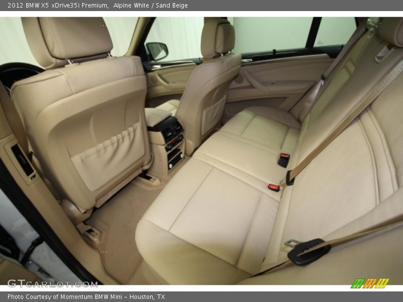 Alpine White / Sand Beige 2012 BMW X5 xDrive35i Premium
