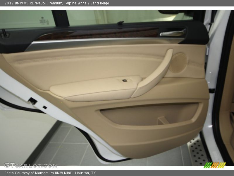 Alpine White / Sand Beige 2012 BMW X5 xDrive35i Premium