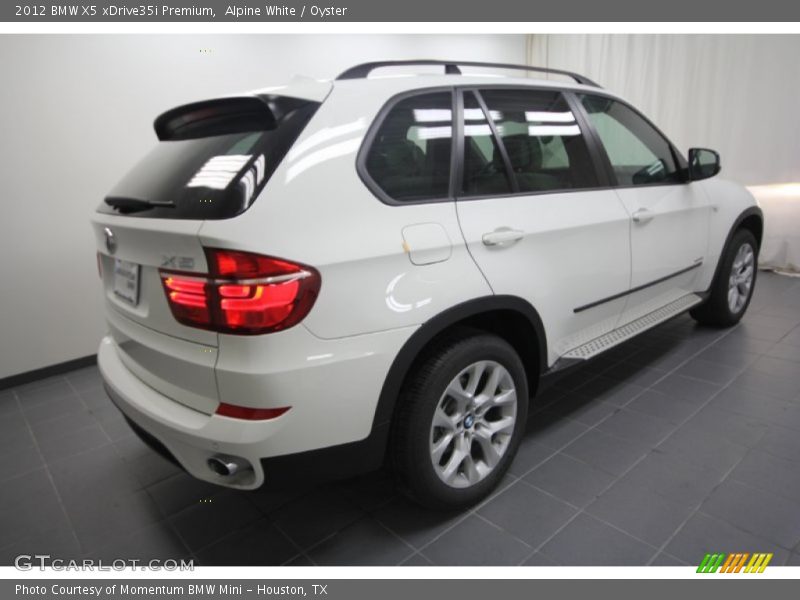 Alpine White / Oyster 2012 BMW X5 xDrive35i Premium