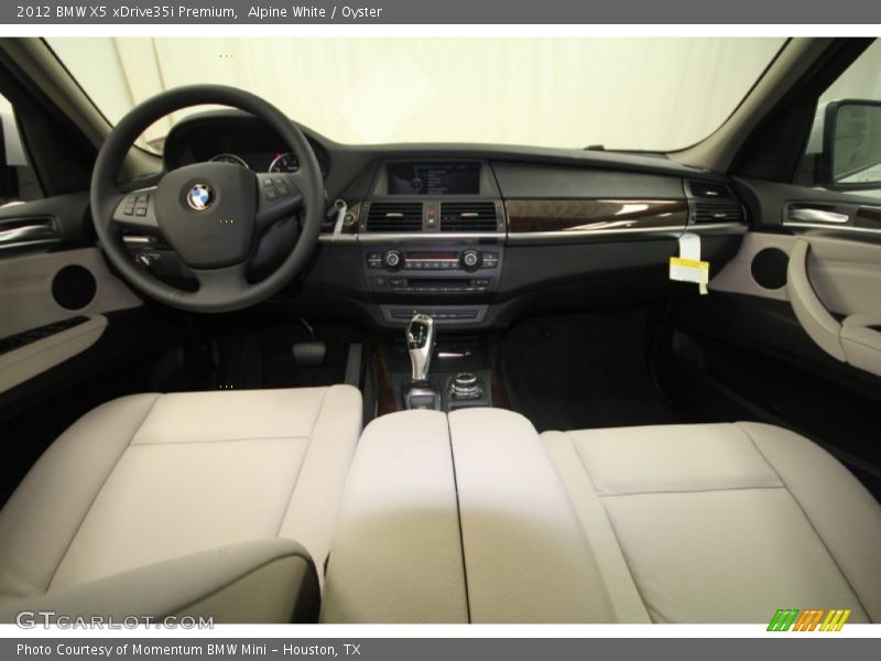 Alpine White / Oyster 2012 BMW X5 xDrive35i Premium