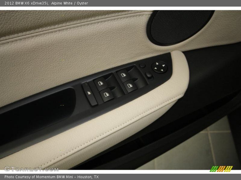 Alpine White / Oyster 2012 BMW X6 xDrive35i
