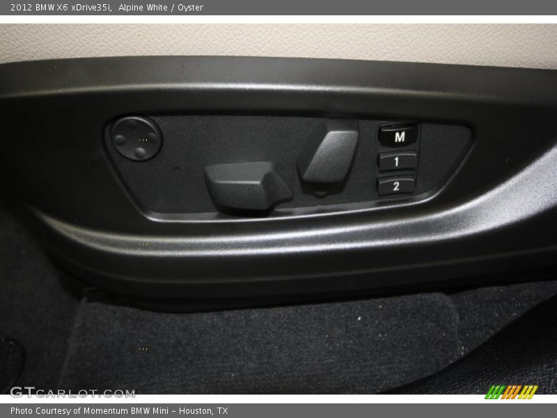 Alpine White / Oyster 2012 BMW X6 xDrive35i