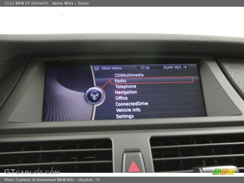 Alpine White / Oyster 2012 BMW X6 xDrive35i