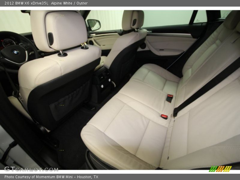 Alpine White / Oyster 2012 BMW X6 xDrive35i