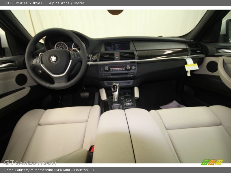 Dashboard of 2012 X6 xDrive35i