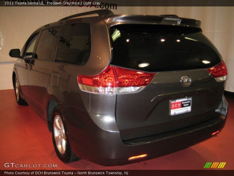 Predawn Gray Mica / Light Gray 2011 Toyota Sienna LE