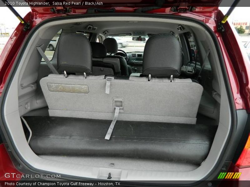 Salsa Red Pearl / Black/Ash 2010 Toyota Highlander