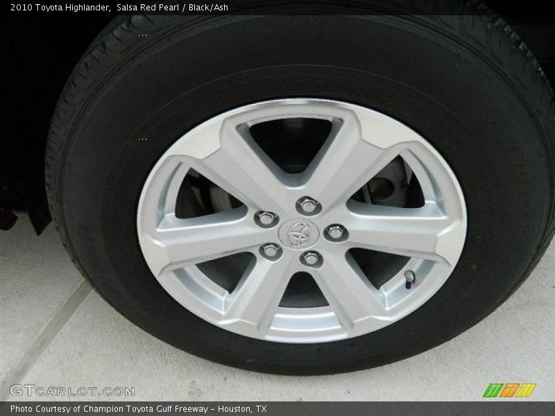 Salsa Red Pearl / Black/Ash 2010 Toyota Highlander