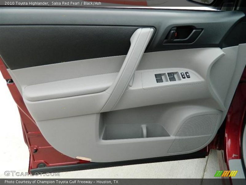 Salsa Red Pearl / Black/Ash 2010 Toyota Highlander