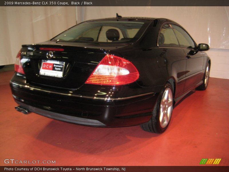 Black / Black 2009 Mercedes-Benz CLK 350 Coupe