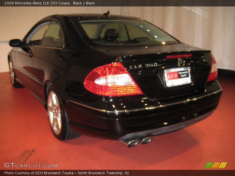 Black / Black 2009 Mercedes-Benz CLK 350 Coupe