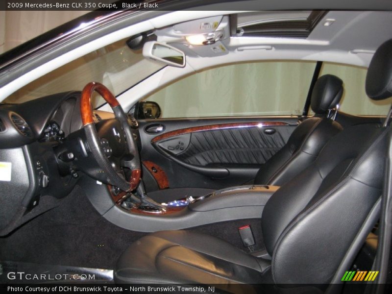 Black / Black 2009 Mercedes-Benz CLK 350 Coupe