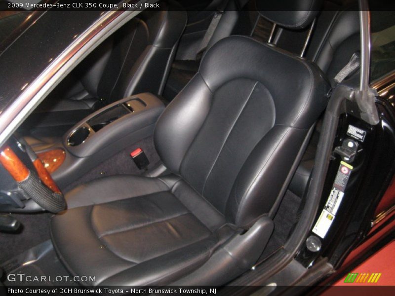 Black / Black 2009 Mercedes-Benz CLK 350 Coupe
