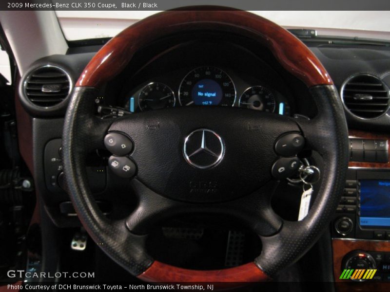 Black / Black 2009 Mercedes-Benz CLK 350 Coupe