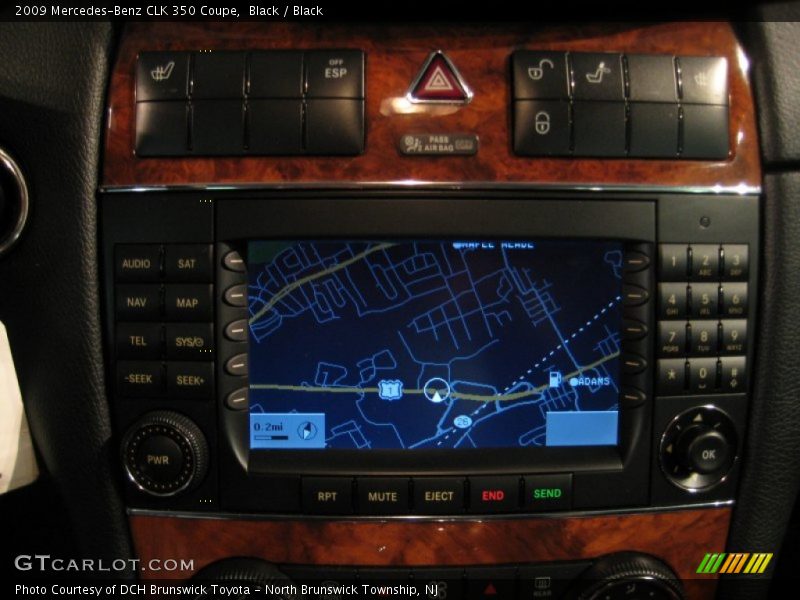 Black / Black 2009 Mercedes-Benz CLK 350 Coupe