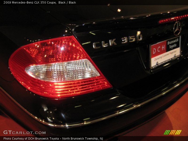 Black / Black 2009 Mercedes-Benz CLK 350 Coupe