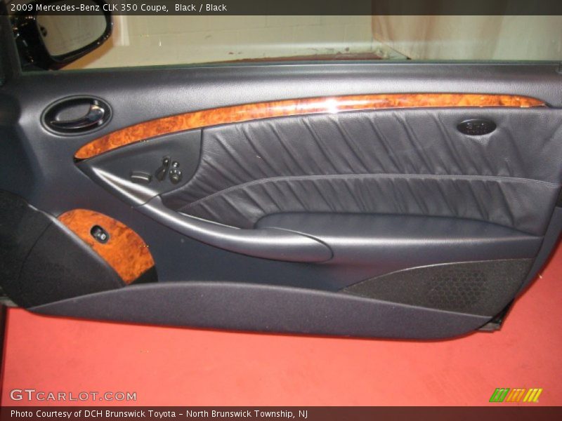 Black / Black 2009 Mercedes-Benz CLK 350 Coupe