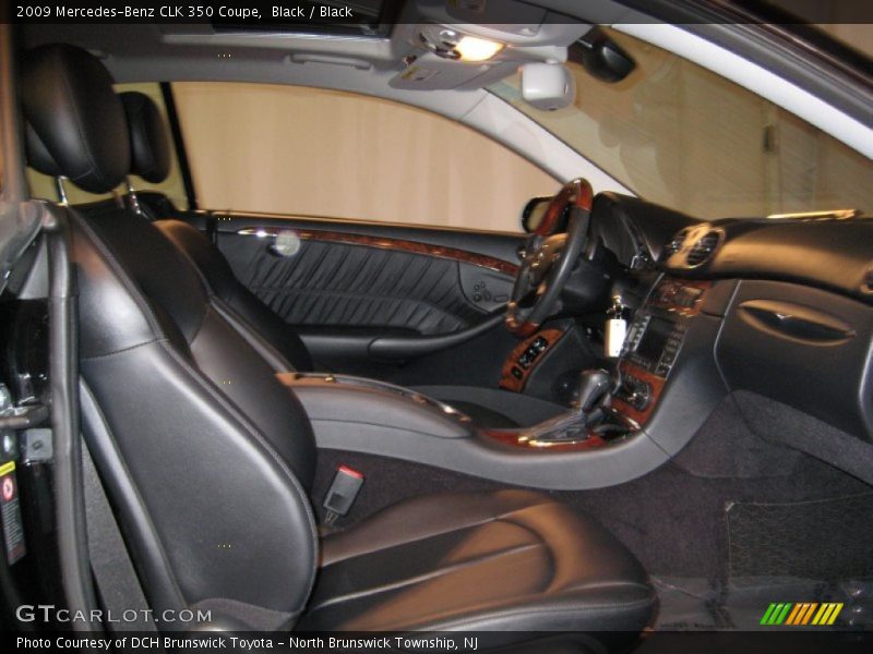 Black / Black 2009 Mercedes-Benz CLK 350 Coupe