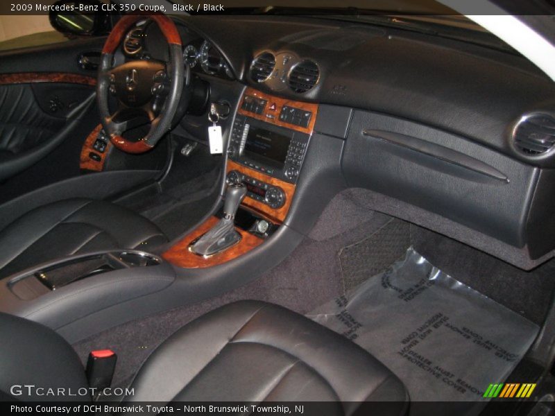 Black / Black 2009 Mercedes-Benz CLK 350 Coupe