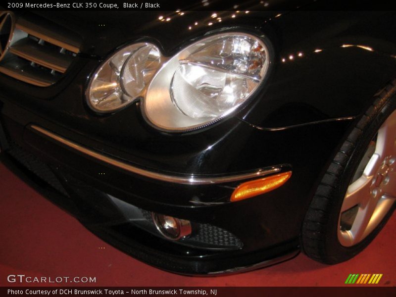Black / Black 2009 Mercedes-Benz CLK 350 Coupe